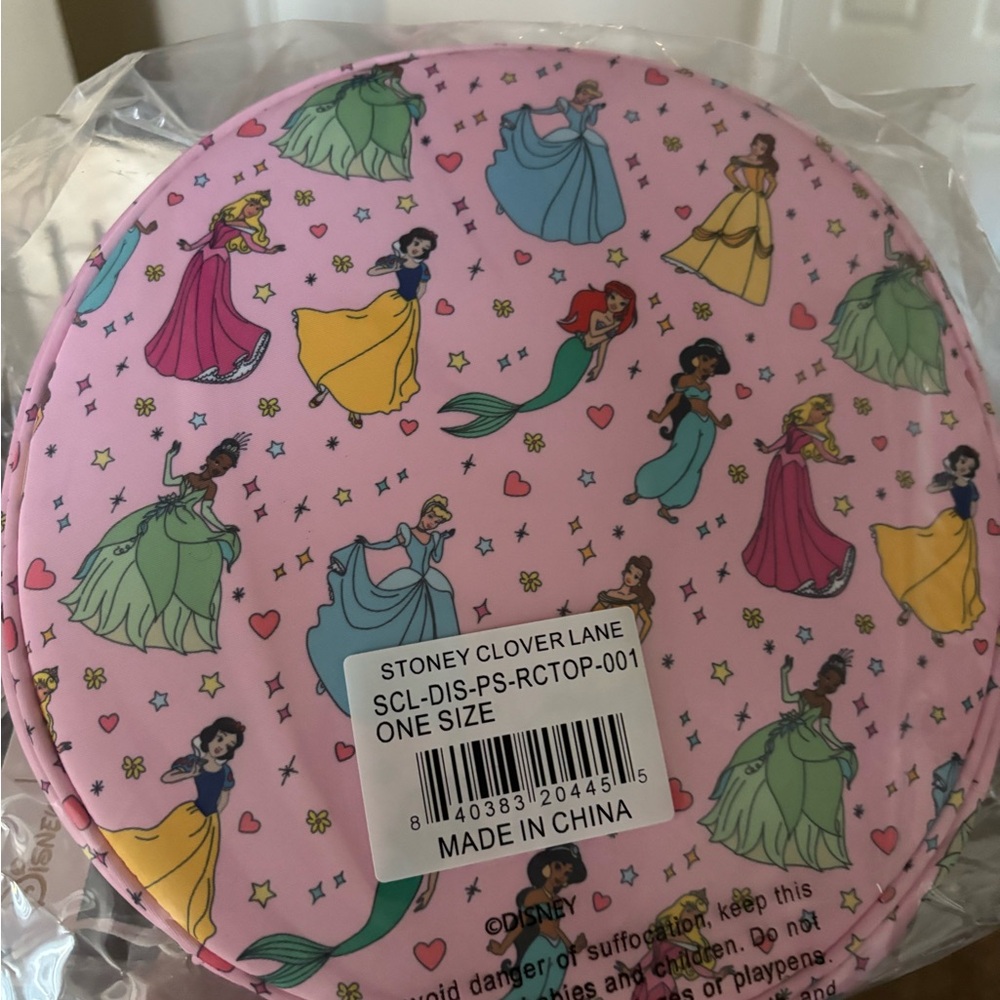 Stoney Clover Lane Disney Pink Princess Pouch